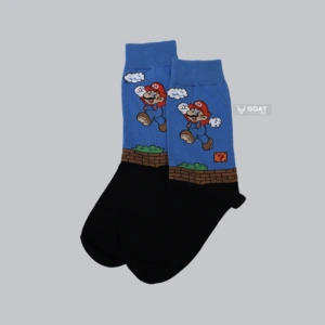 خانه 93 جوراب فانتزی رنگی super mario