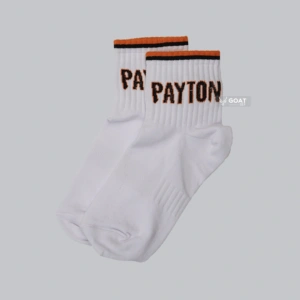 خانه 83 جوراب نیم ساق ورزشی دخترانه سفید طرح payton
